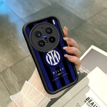 Ucuc Vivo X200 Pro Uyumlu Siyah Silikon Şık Baskı Kılıf Darbeye Dayanıklı Kamera Korumalı