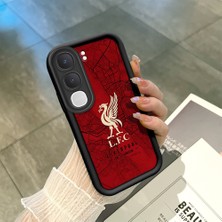 Ucuc Vivo Y31/Y21D Uyumlu Siyah Silikon Şık Baskı Kılıf Darbeye Dayanıklı Kamera Korumalı