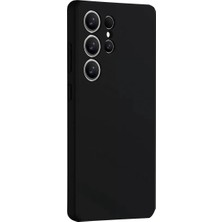 LTG Nova Galaxy S25 Kılıf Nano Içi Kadife Silikon - Siyah