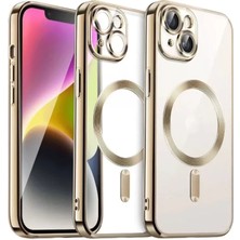 LTG Nova Iphone 15 Kılıf Kross Magneticsafe Kapak - Gold