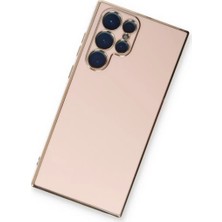 LTG Nova Galaxy S22 Kılıf Volet Silikon - Pembe