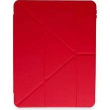 LTG Nova Pad 6 Kılıf Kalemlikli Mars Tablet Kılıfı - Kırmızı