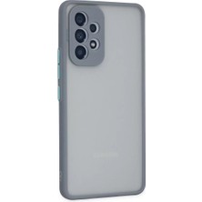 LTG Nova Galaxy A53 5g Kılıf Montreal Silikon Kapak - Gri