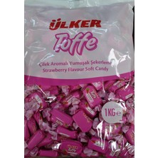 Ülker Toffe Çilek Aromalı Yumuşak Şekerleme 1 Kg.