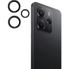 LTG Nova Redmi Note 14 4g Pvd Metal Kamera Lens - Siyah