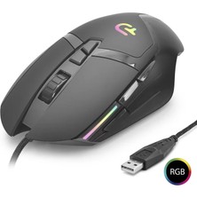 LTG Nova G402 Mouse 7200 Dpi 7 Tuş 1000 Hz Rgb - Siyah