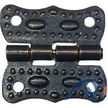 Senka Menteşe - Küçük 20X20 Mm, Antik, 1 Adet