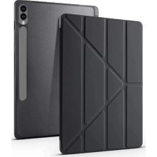 LTG Nova Galaxy X510 Tab S9 Fe 11 Kılıf Kalemlikli Mars Tablet Kılıfı - Siyah