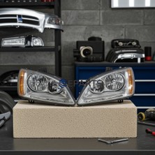 Hmpx Parts Ford Focus 2  2005-2008 | Ön Far Lamba Takımı Krom 2ADET