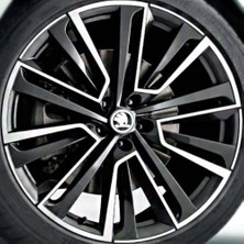 RC 19 Inç 5X112 Superb Octavia Uyumlu Siyah Elmas Kesim Jant Modeli (4 Adet)