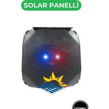 Satışmax Caydırıcı Ev ve Araç Güvenlik Yanıp Sönen Alarm LED Işık (Mavi-Mavi) 2AA Pil