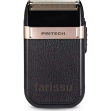 farissu Pritech RF-1551 Şarjlı Erkek Tıraş Makinesi - Deri Kaplama 3D Yüzer Başlık Sinekkaydı Tıraş Makinesi