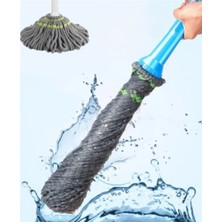 PremiumPort Kendinden Sıkma Mikrofiber Temizlik Paspası, Çok Yüzeyli Kullanım