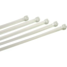 PINUKS Plastik Cırt Kelepçe Kablo Bağı 4,8X400MM   Beyaz     100 Lü Paket
