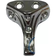 LTG Nova Taşlı Ahşap, Mdf, Sunta Sandık Ayağı, Kutu Ayak 2,5 cm - Nikel