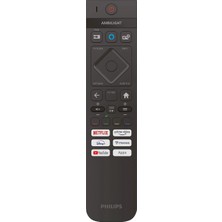 Philips Tv Ambilight Tuşlu Ses Komut Orjinal Kumanda