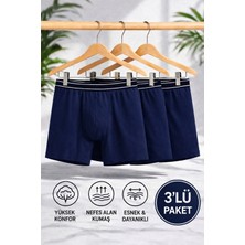 Maxi-Dry 3'lü Erkek Boxer Aşırı Terleme Önleyici – Çift Katmanlı, Islaklık Sızdırmaz, Nefes Alabilen Iç Giyim