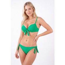 Loya Yeşil Süper Push Up Tek Üst Bikini