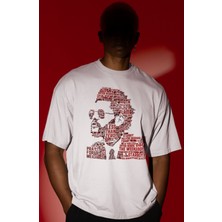 Sevbano The Weeknd Rapper Şarkıcı Ön Baskılı Unisex Oversize Tişört