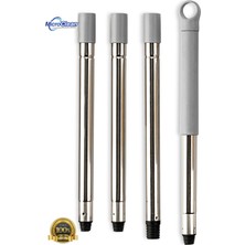 PremiumPort 105 cm Çok Parça Özel Sap Seti, Pas Paslara Uyumlu Temizlik Aracı