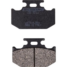 Braking Yarı Metalik Arka Disk Balata 722SM1 - Yamaha Yzf R125 (2019-2020)