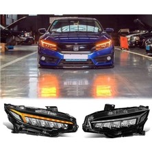X Power Tuning Honda Civic Fc5  2016.2021  Uyumlu  Matrix LED Far