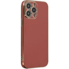 LTG Nova Iphone 14 Kılıf Volet Silikon - Kırmızı