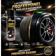 Ebrayn 500 ml Lastik Parlatıcı Aerosol Premium Kalite ile Uzun Süreli Etki ve Kolay Uygulama