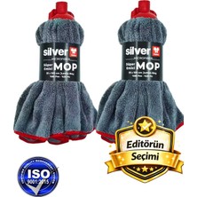 PremiumPort 2’li Süper Emici Mikrofiber Mop Ucu ve Yedek Paspas Havlu Seti