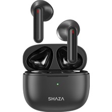 Mabeyn Shaza Air7 Plus 4 Mikrofonlu Enc 320 Mah Şarj Kapasitesi Tws Bluetooth Kulaklık Siyah