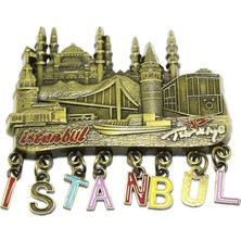 Elwes Metal Istanbul Temalı Yöresel Magnet