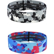 ZeroGym Camo Kalça İnceltici & Sıkılaştırıcı Egzersiz Direnç Bant - 34cm | 2 farklı Kamuflaj Rengi