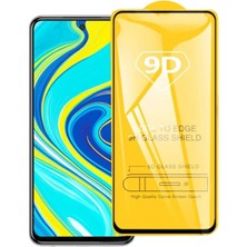 Meks Xiaomi Redmi Note 9 Pro 9d Full Glue Tempered Cam Ekran KORUYUCU-(5775) - HEP-9698-6311