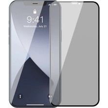 Meks Baseus Iphone 12 Mini Ekran Koruyucu 023MM Anti Spy Çerçeveli Tempered Cam Ekran  - HEP-1790-799