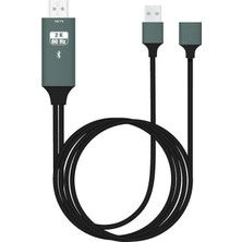 Meks Ally Phone USB Hdtv Cable Lightning Type C HDMI KABLOSU-(5775) - HEP-5946-4288