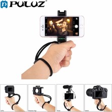 Meks Puluz Video Grip Telefon Elde Tutucu+ Bileklik Tripod ADAPTÖRÜ-(5775) - HEP-8422-4516