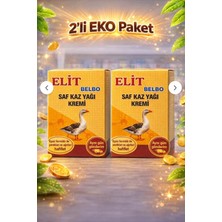 Elit Belbo Saf Kaz Yağı Kremi – 2’li Eko Paket