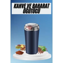 Meks Kahve ve Baharat Öğütücü Kolay Temizlenebilir Paslanmaz Çelik Taşınabilir - HEP-4657-6881