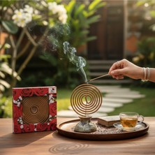 Gül Aromalı Spiral Tütsü