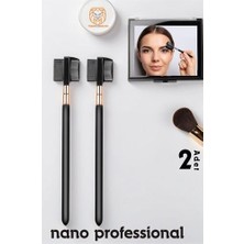 Meks Hsnet Nano Kaş Fırçası Kirpik Tarağı 2 Adet  Absolute Professional  - HEP-7488-3970