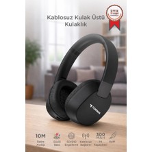 Torima Bluetooth Kulaklık Kulak Üstü Kablosuz Kulaklık HD50 Siyah