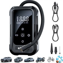 Meks Ezere Airforce Pump Taşınabilir Araba Yüksek Güçlü Elektrikli Kablosuz Lastik  - HEP-1327-784