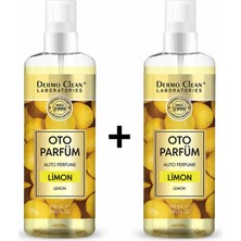 Dermo Clean Doğal Meyve Özlü Limon Kokulu Oto Parfüm 100 ml - 2'li Set