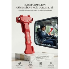 MidasTech Acil Durum Çekici | 2'si 1 Arada Cam Kırıcı ve Emniyet Kemeri Kesici 723081 Midiastech