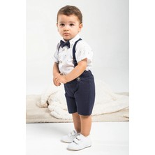 Mai Perla 4 Parça Yazlık Erkek Çocuk Gömlekli Slopetli Özel Gün Takım