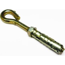 Gömlekli Kancalı Kapalı Çelik Dübel M8 - 5 Adet Midastech