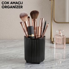 LE Paris Makyaj Fırçası ve Tarak Düzenleyici Çok Amaçlı Kozmetik Banyo Düzenleme Kutusu Organizer