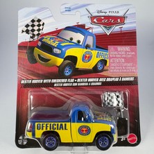 Dexter Hoover With Checkered Flag Tekli Cars Filmi Karakter Araba - DXV29