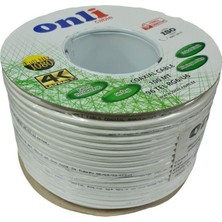 Onli Rg6-U4 64 Tel 1,02 Ccs-Al 100 Metre Anten Uydu Kablosu