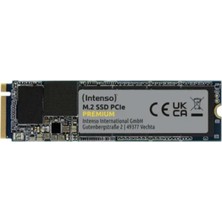 Intenso 250Gb Premium Gen.3X4 Nvme 1.3 2100Mb-1100Mb-S Ssd Harddisk